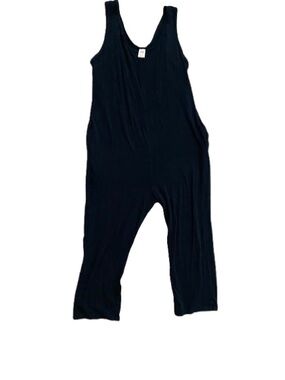 Smash + Tess Black Relaxed Tank Jumpsuit